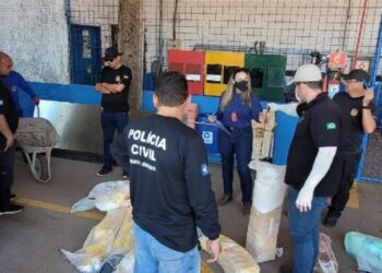 Perícia em envelope de drogas violados auxiliam investigação criminal