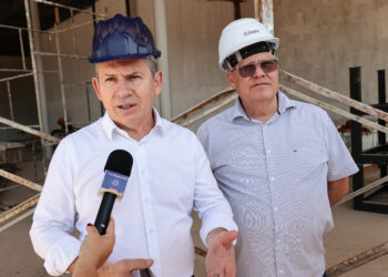 Governador e secretário vistoriam obra do Hospital Central: “Estamos na reta final”