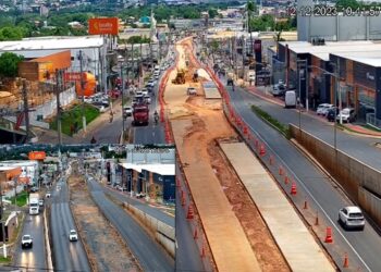 Câmeras mostram evolução de obras realizadas pelo Governo do Estado