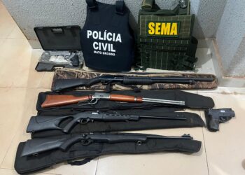 Homem é preso transportando armas de fogo e pescado irregular na zona rural de Confresa