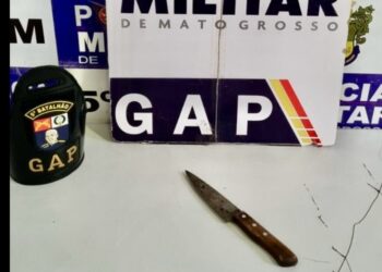 Polícia Militar prende em flagrante suspeito de homicídio em bar em Rondonópolis