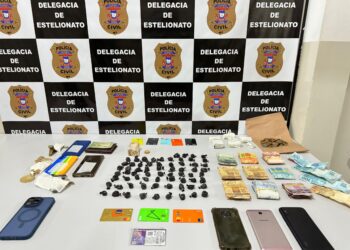 Polícia Civil apreende drogas e dinheiro em ponto investigado como escritório de golpes em Cuiabá