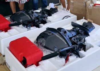 Mutirão de conciliação ambiental destina motores e tanques de combustível para a Polícia Civil