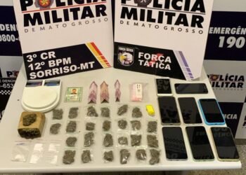 Força Tática detém cinco suspeitos por formação de quadrilha, apreende drogas e recupera veículo roubado