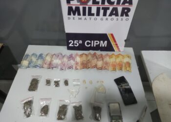Trio é preso com porções de pasta base de cocaína e maconha em Várzea Grande