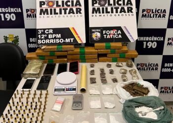 PM prende membros de facção criminosa e apreende tabletes e porções de drogas e munições