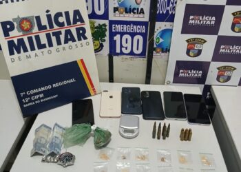 Sete pessoas são presas por formação de quadrilha, tráfico de drogas e porte ilegal de arma de fogo