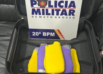 Polícia Militar apreende nove quilos de pasta base de cocaína em Juína