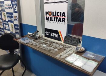Cavalaria da PM prende suspeitos com drogas e arma de fogo em Nova Mutum e Lucas do Rio Verde