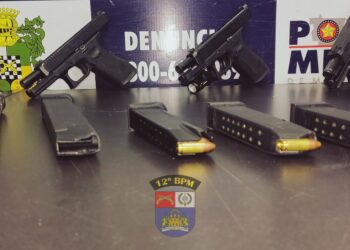 Polícia Militar apreende armas de fogo, munições e prende integrante de organização criminosa