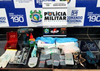 Polícia Militar prende dupla suspeita por tráfico, associação criminosa e roubo de joias