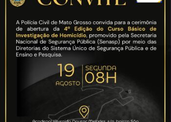 Polícia Civil e Senasp realizam 4ª edição do Curso Básico de Investigação de Homicídio