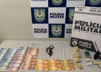 Força Tática prende seis pessoas em flagrante por tráfico de drogas em Cuiabá