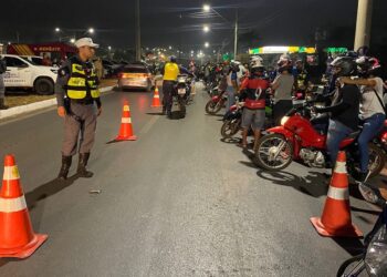 Operação identifica 28 condutores sem CNH e termina com remoção de 79 motocicletas