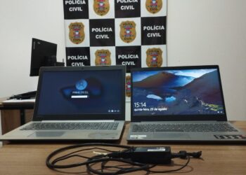 Polícia Civil recupera notebooks e prende autor de furto a empresa em Confresa