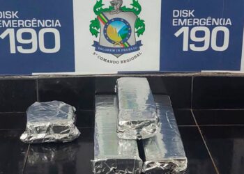 Homem é preso pela Polícia Militar por tráfico de drogas e falsidade ideológica