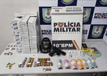 Polícia Militar prende homem por contrabando e tráfico de drogas em Cuiabá