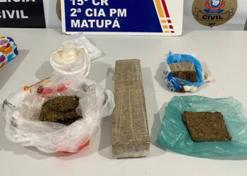 Trio envolvido com comércio de entorpecentes é preso pela Polícia Civil e Polícia Militar em Matupá