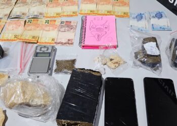 Polícia Civil prende duas pessoas envolvidas com o tráfico de drogas em Apiacás