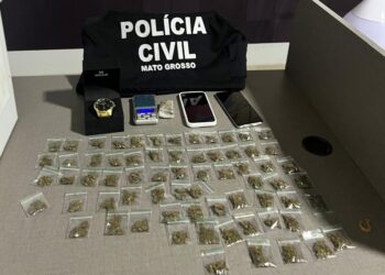 Jovem de 18 anos é presa em flagrante pela Polícia Civil em ação de combate ao tráfico de drogas