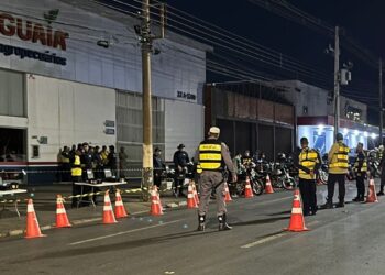 Operação Lei Seca termina com uma prisão e 49 motocicletas removidas em Cuiabá