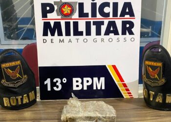 Rotam prende membro de facção por tráfico de drogas em Lucas do Rio Verde
