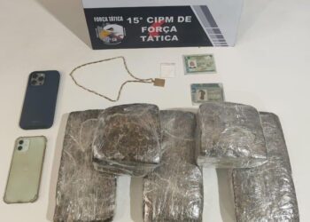 Força Tática prende homem com cinco tabletes de maconha em Várzea Grande