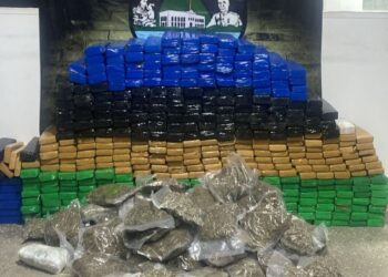 Polícia Militar e PRF apreendem 484 quilos de maconha em Santo Antônio de Leverger