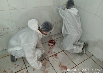 Politec capacita peritos criminais para análise de manchas de sangue em locais de crime