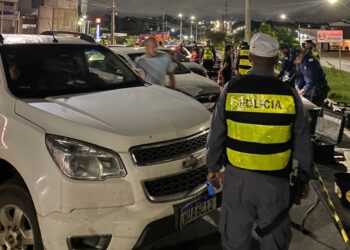 Operação Lei Seca termina com cinco motoristas presos por embriaguez em Cuiabá