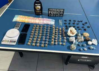 Força Tática prende mulher e apreende 93 porções de drogas em Mirassol D’Oeste