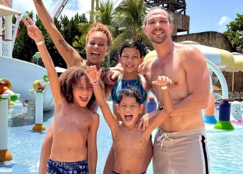 Igor Rickli comemora aniversário em resort de R$ 7,5 mil a diária: ‘Com a família’