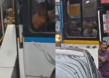 Homem é impedido de transportar geladeira em ônibus no RJ: 'Ainda xinga'