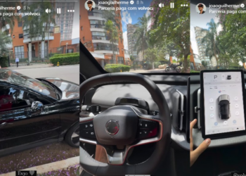 João Guilherme comemora novo carrão de R$ 230 mil: ‘Esperei o ano todo por ele’