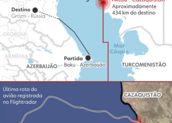 Queda de avião da Embraer: Rússia abre investigação, e Cazaquistão diz que países não esconderão informações