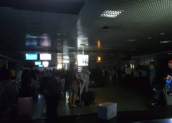 Passageiros registram apagão em Congonhas