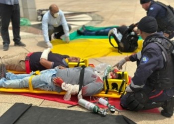 Câmara realiza simulação de incêndio e reforça medidas de segurança