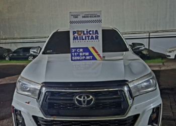 Bandidos sequestram homem com arma falsa e tentam roubar Hilux no Nortão