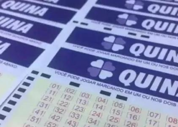 Quina tem prêmio acumulado de R$ 17,4 milhões; veja números sorteados