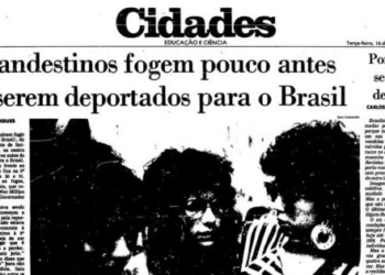 Desde os anos 1980 brasileiros deportados dos EUA usam algemas