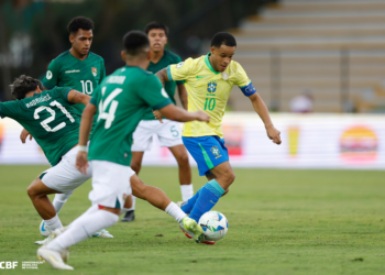 Brasil vence a Bolívia por 2 x 1 pelo Sul-Americano sub-20