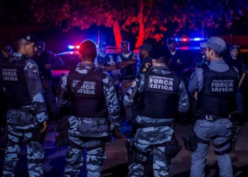 Força Tática manda dois pra vala em confronto na Avenida do CPA