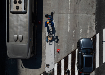 A avenida Santo Amaro se transforma