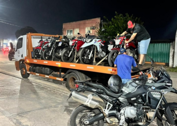PM frustra tentativa de rolezinho durante encontro de motoqueiros em Cuiabá