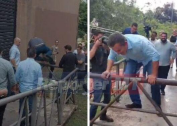 Mauro e Abilio enfrentam "prova de obstáculos" em vistoria; veja vídeo