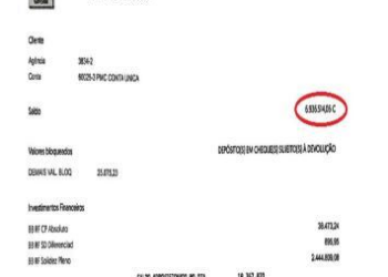 Extrato revela caixa da Prefeitura "zerado"