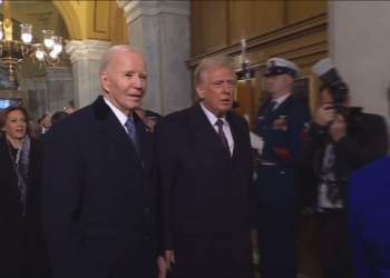 Veja as reações de Joe Biden durante o discurso de posse de Trump