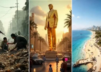 'Lembra o anticristo', 'Assustador': Trump é criticado dentro da própria rede social por postar vídeo sobre Gaza com estátua de ouro