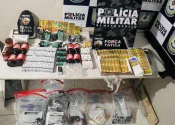 Polícia fecha fábrica clandestina de anabolizantes em Cuiabá