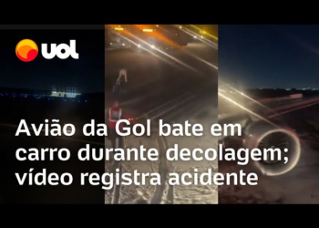 Piloto da Gol alertou controle aéreo após batida: 'Trombamos num carro'